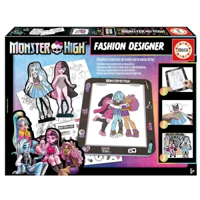 Afbeelding van Vaardigheidsspel Educa Monster High Fashion Designer