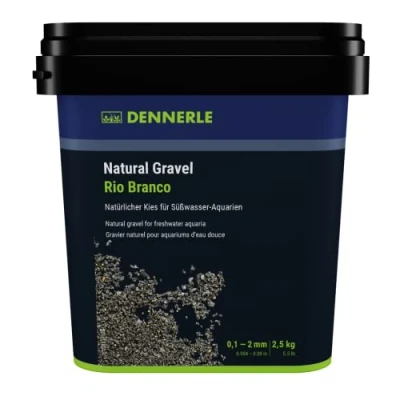 Afbeelding van Dennerle Natural Gramavel Rio Branco 0,1 2MM 2,5KG
