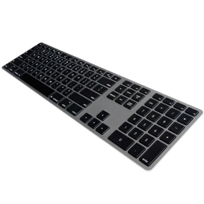 Afbeelding van Matias Draadloos toetsenbord / klavier US QWERTY voor MacBook space grey FK418BTB