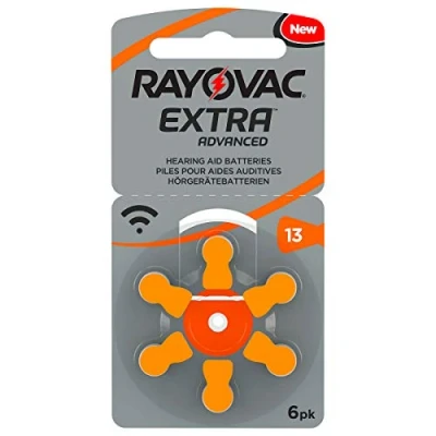 Afbeelding van hoortoestelbatterij Varta HA13, IEC PR48, 4606 945 406, Acoustic Rayovac