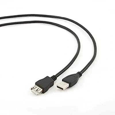 Afbeelding van Verlengkabel USB GEMBIRD CCP USB2 AMAF 10 3 m Zwart