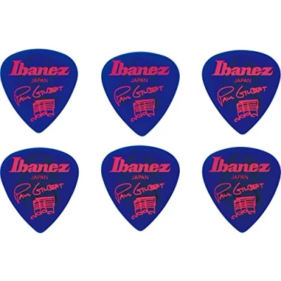 Image de Ibanez B1000PGJB 6 médiators Paul Gilbert Bleu 1mm