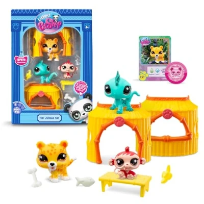 Afbeelding van Playset Bandai Littlest pet Shop Tiki Jungle