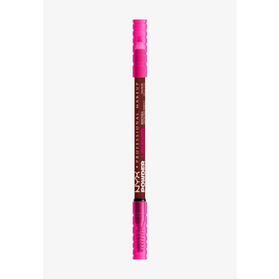 Afbeelding van NYX Professional Makeup Powder Louder Brow Pencil 04 Black Cherry