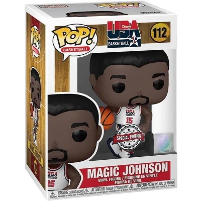 Afbeelding van POP! Basketball Magic Johnson USA Jersey 112 Exclusive