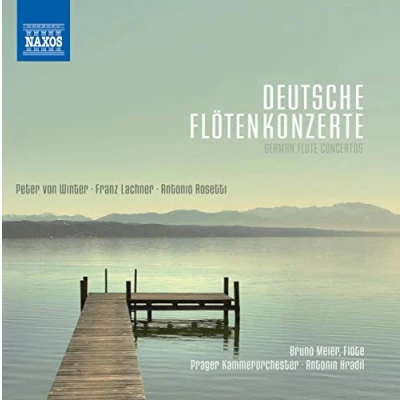 Afbeelding van Bruno Meier, Prague Chamber Orchestra, Antonin Hradil German Flute Concertos (CD)