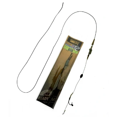 Afbeelding van PB Products R2G Clip SR Leader 90 / Shot on the Hook Overloaded Haakmaat 6 (90cm) (2 Stuks) Karper onderlijnen