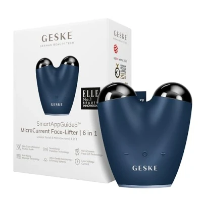 Afbeelding van GESKE SmartAppGuided™ MicroCurrent Face Lifter 6 op 1 Gezichtslifting Tools voor huidverzorging Facelift Anti aging apparaat tegen rimpels