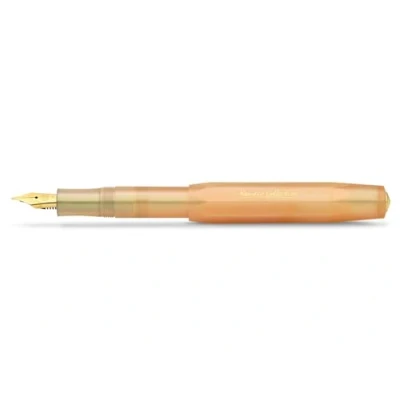 Afbeelding van Kaweco Collectie Abrikoos Pearl I Premium vulpen met stalen punt voor inktpatronen Sport 13 cm veer F (fijn)