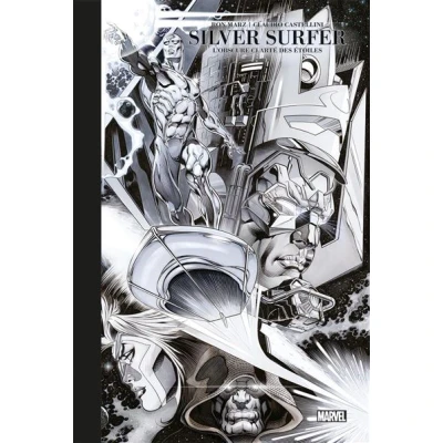 Image de Silver Surfer : L&#039;obscure clarté des étoiles Edition noir &amp; blanc