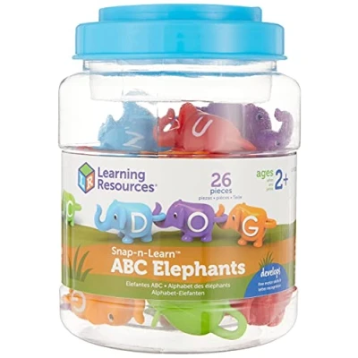 Afbeelding van Learning Resources Snap n Learn Abc Elephants
