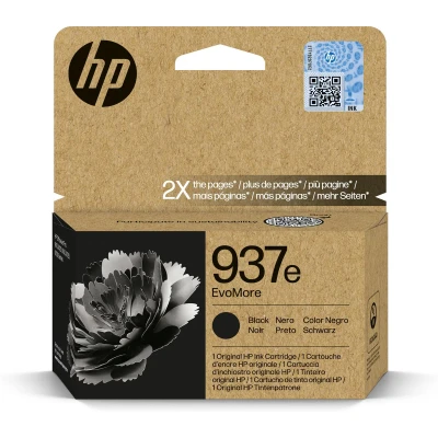 Afbeelding van HP Inktcartridge 4S6W9NE 937E Evomore zwart