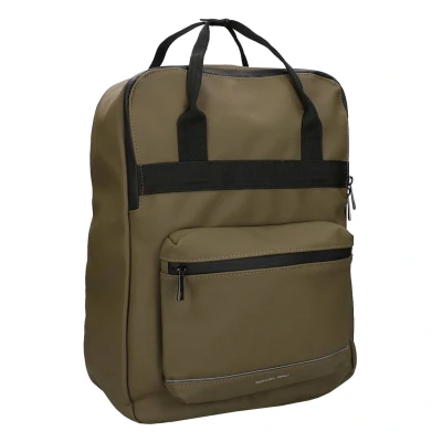 Afbeelding van Daniel Ray Birmingham Waterafstotende Rugtas olive green Laptoprugzak