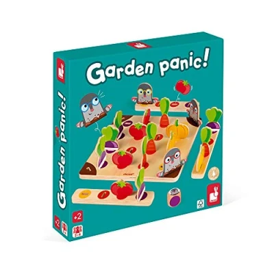 Afbeelding van Janod Garden Panic Bordspellen voor kinderen, Maat: One Size, Multi coloured