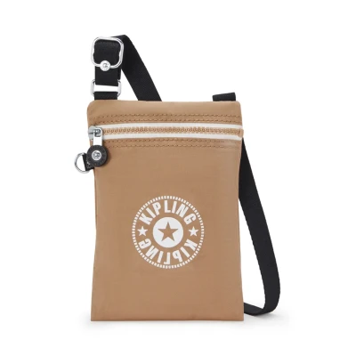 Afbeelding van Kipling Unisex AFIA LITE Schoudertas, Maat: One Size, Early tan center