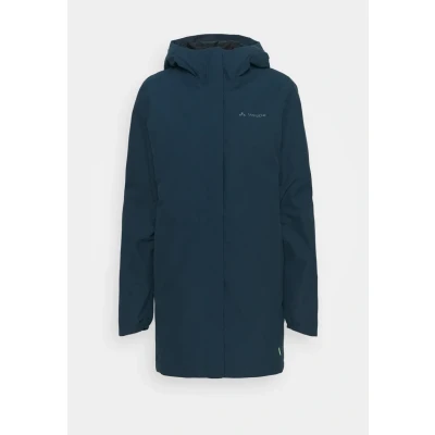 Afbeelding van Vaude Womens Cyclist Padded Parka, Dames, Maat: 40, Dark sea