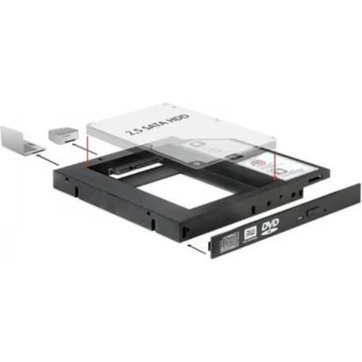 Afbeelding van Schelp SATA 5.25&quot; voor 2.5&quot; DELOCK 61993 HDD / SSD