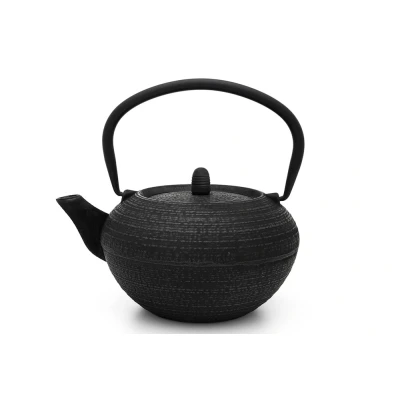 Afbeelding van Bredemeijer Teapot Tibet 1.2L cast iron black