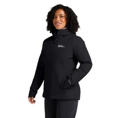 Afbeelding van Wisper Insulated Outdoor Jack Dames Black 990 S Zwart