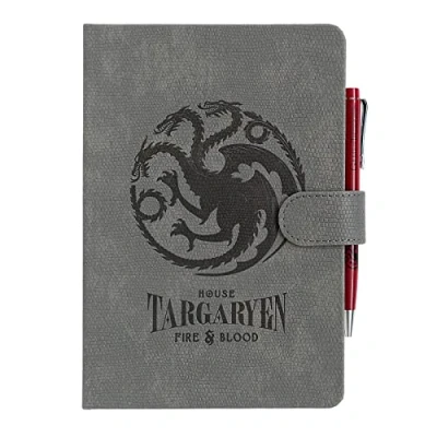 Image de Grupo Erik Carnet de notes Game of Thrones, Maison Targaryen Pointillé Format A5 avec Stylo Notebook Pointillé, Notebook, Journal Intime, Fournitures Scolaires