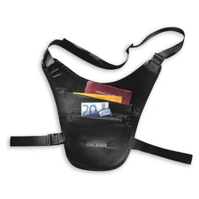 Afbeelding van Tatonka Skin Chest Holster 2859 borstholster, zwart, 19 x cm, nektasje, zwart., Nekzak