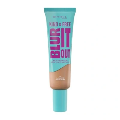 Afbeelding van Rimmel London Kind &amp; Free BLUR IT OUT Ondoorzichtige foundation 201 Classic Beige, controle met glanzend effect de hele dag, lichte matte afwerking, 30 ml