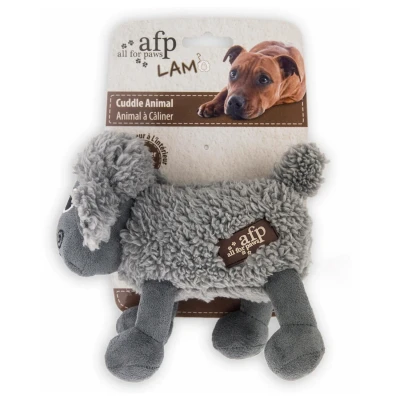 Afbeelding van All For Paws Lambswool Cuddle Animal Hondenspeelgoed 20x18x6 cm Assorti