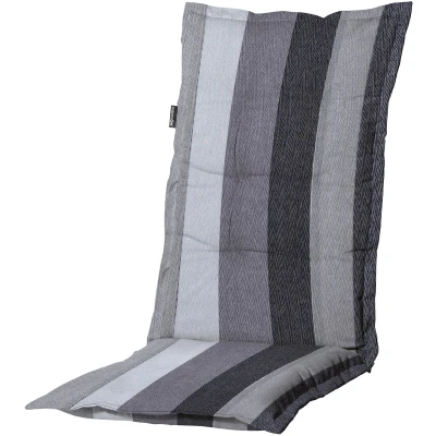 Afbeelding van Madison Tuinstoelkussen hoge rug 50x123 cm Victoria grey