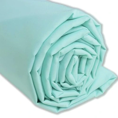 Afbeelding van IPEA Katoenen stof, popeline, aquamarijn, 200 cm x 150 cm, gemaakt in Italië, stof per meter voor naaien, kleding, voeringen, meubels, patchwork, effen om te naaien