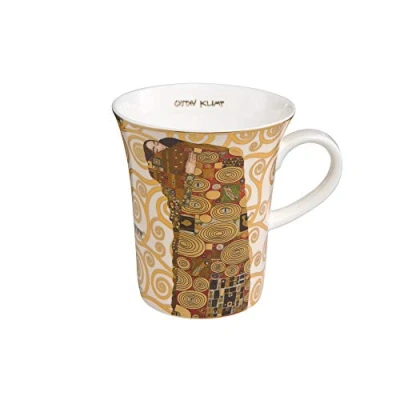 Afbeelding van Goebel Gustav Klimt Koffie / Thee Mok De Vervulling Beker porselein 400ml met echt goud