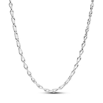Afbeelding van PANDORA Moments Unendlikeitsette van Sterling zilver, lengte 50 cm, 393052C00 50, zilver