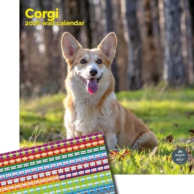 Afbeelding van Welsh Corgi Kalender 2025