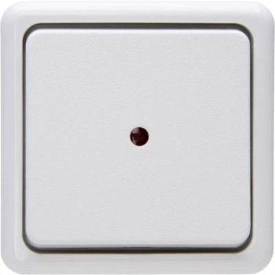 Afbeelding van Kopp 514602006 Controleschakelaar, Wisselschakelaar, Uitschakelaar Standaard (opbouw) Arctisch wit