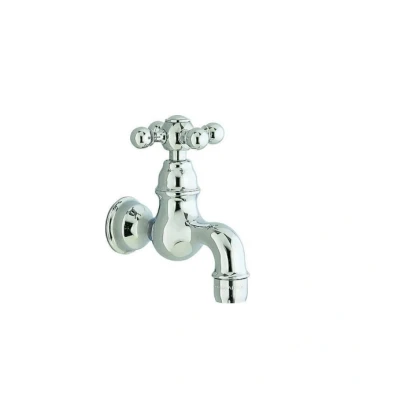 Afbeelding van Cisal Arcana Ceramic muur Fonteinkraan Chroom AC00152021