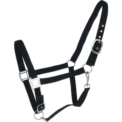Afbeelding van HKM Halster Charming Zacht Onderlegd Zwart Pony