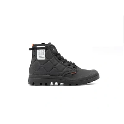 Afbeelding van Palladium Pampa Requilted Veterboots, Maat: 36, Black Textiel