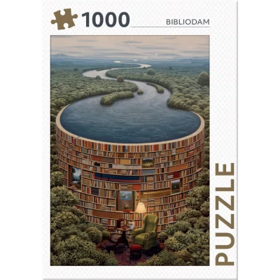 Afbeelding van Rebo legpuzzel 1000 stukjes Bibliodam