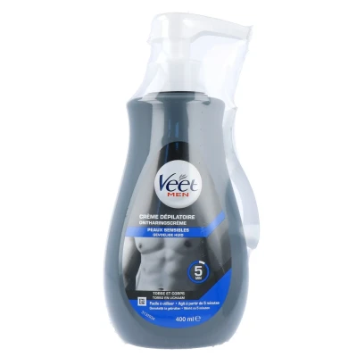 Afbeelding van Veet Ontharingscreme Man Gevoelige Huid 400ml