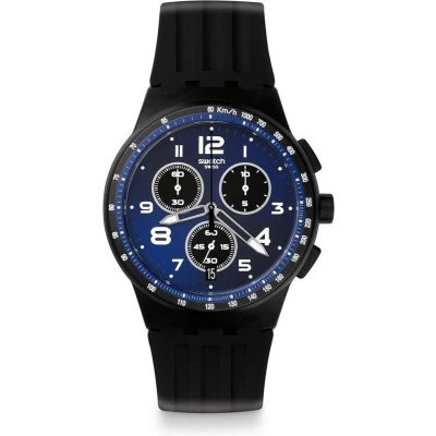 Afbeelding van Swatch Nitespeed SUSB402 Polshorloge 42 mm Zwart
