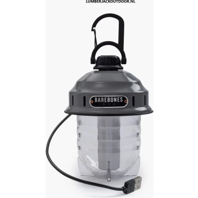 Afbeelding van Barebones Beacon Light Lantaarn Grey Grijs Verlichting Oplaadbaar