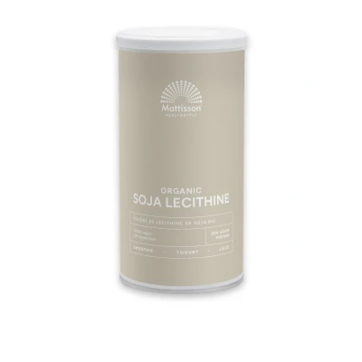 Afbeelding van Mattisson Biologische Soja Lecithine 96 poeder 200 g