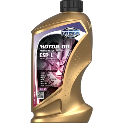Afbeelding van Mpm Premium Synthetic ESP L 0W 30 1L Motorolie 05001ESP VOLKSWAGEN: Golf 7, Polo IV Hatchback, V BMW: 1 3 Saloon