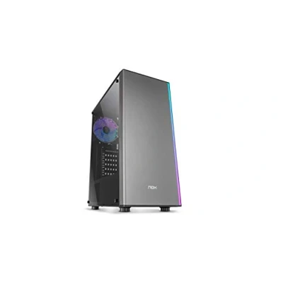 Afbeelding van ATX Semi toren doos Nox Infinity Omega RGB LED Zwart Grijs