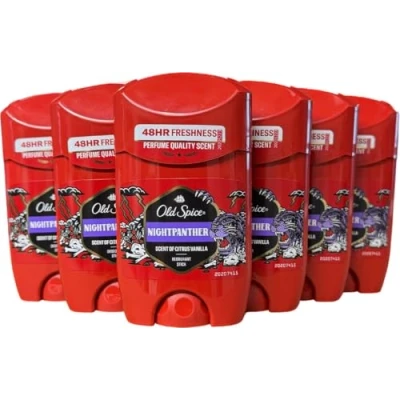Afbeelding van Old Spice Night Panther Stick Voordeelverpakking 6x50ml Deodorant