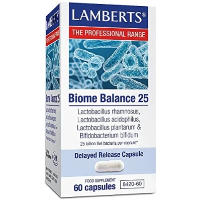 Afbeelding van Lamberts Bioom balans 25 60 capsules