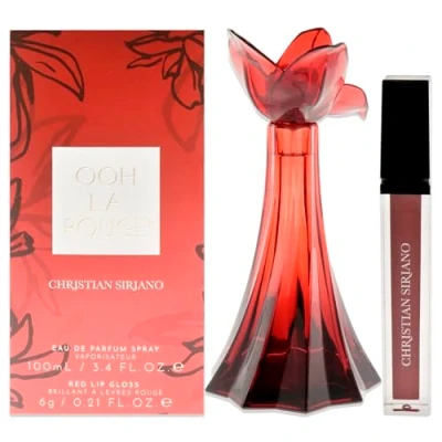 Afbeelding van Christian Siriano Ooh La Rouge eau de parfum spray + 7 ml red lip gloss 100