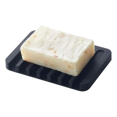 Afbeelding van Yamazaki Handzeep houder siliconen zwart 07398 Klaar voor gebruik