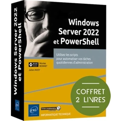 Afbeelding van WINDOWS SERVER 2022 ET POWERSHELL (COFFRET DE 2 LIVRES)