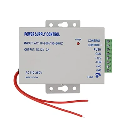 Afbeelding van LIBO Toegangscontrole voeding K80 stroomschakelaar DC 12 V 3 A AC 110 260 voor alle soorten deurslot met tijdvertraging