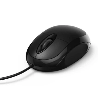 Afbeelding van Hama MC 100 Muis USB Optisch Zwart 3 Toetsen 1000 dpi